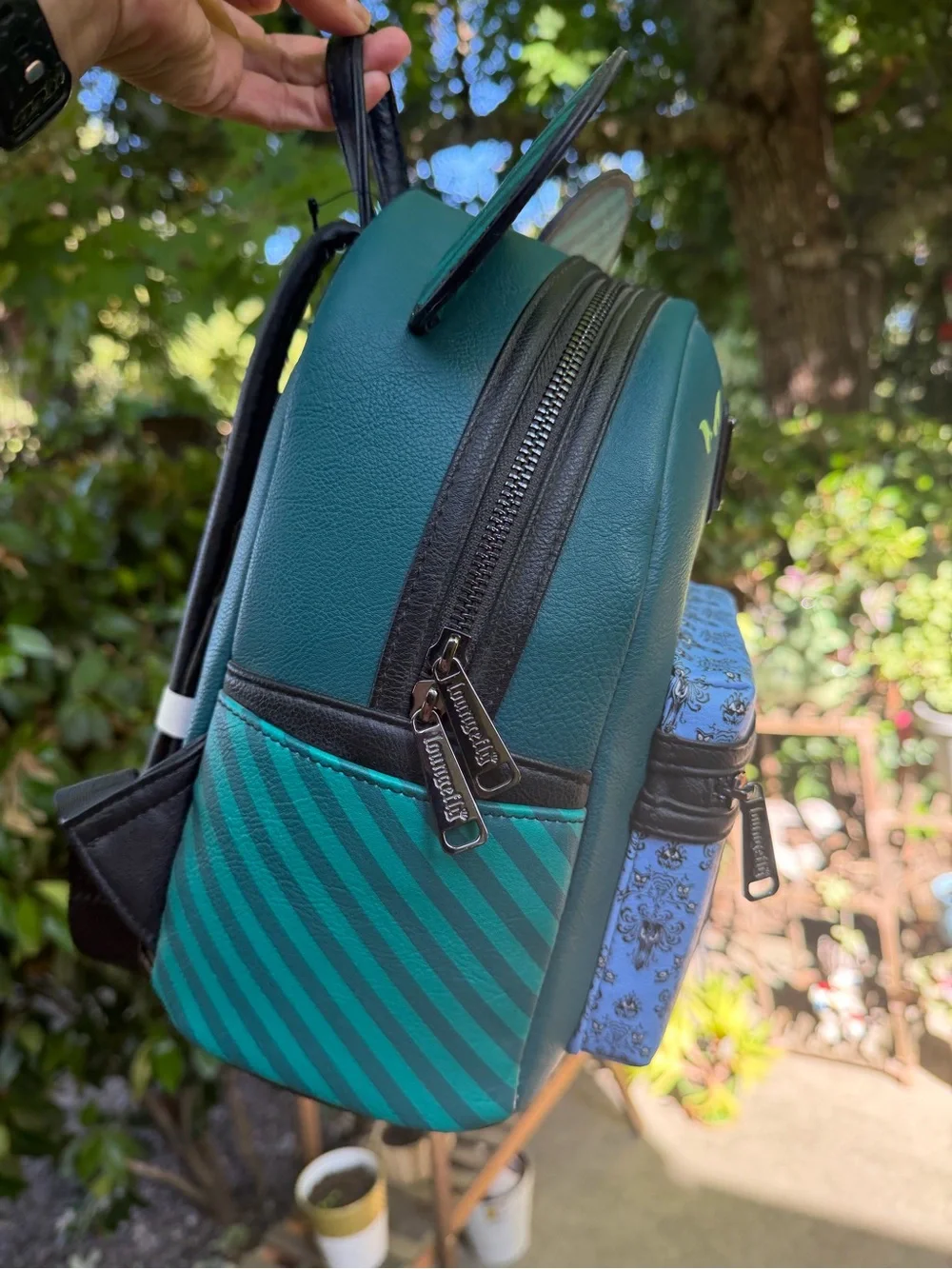 Loungefly Limited Edition Haunted Mansion Mini Backpack - Picture 3 of 7